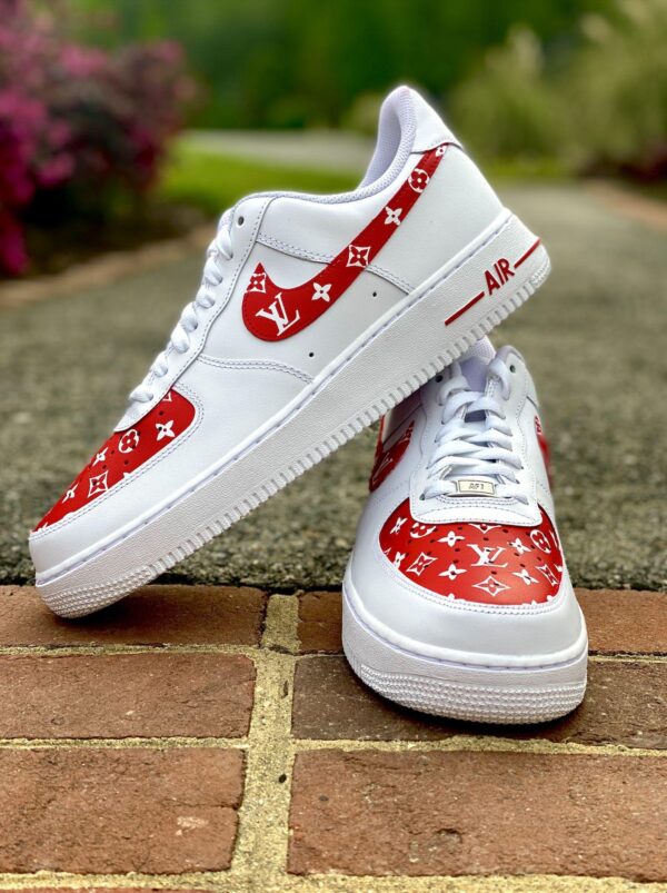 Custom Nike Air Force 1 Louis Vuitton