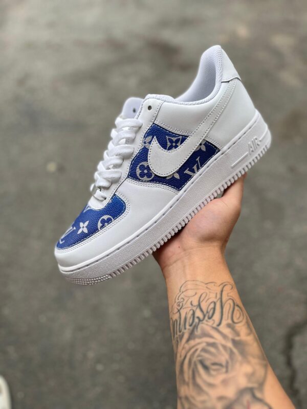 Custom Nike Air Force 1 Louis Vuitton Sneakers