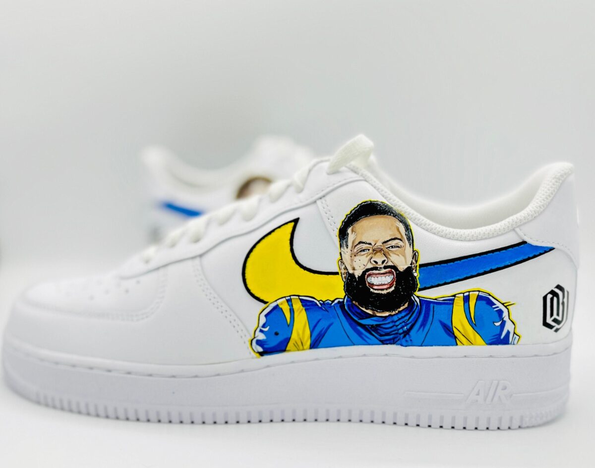 Custom Nike Air Force 1 Nba Beckham Jr Stephen Curry