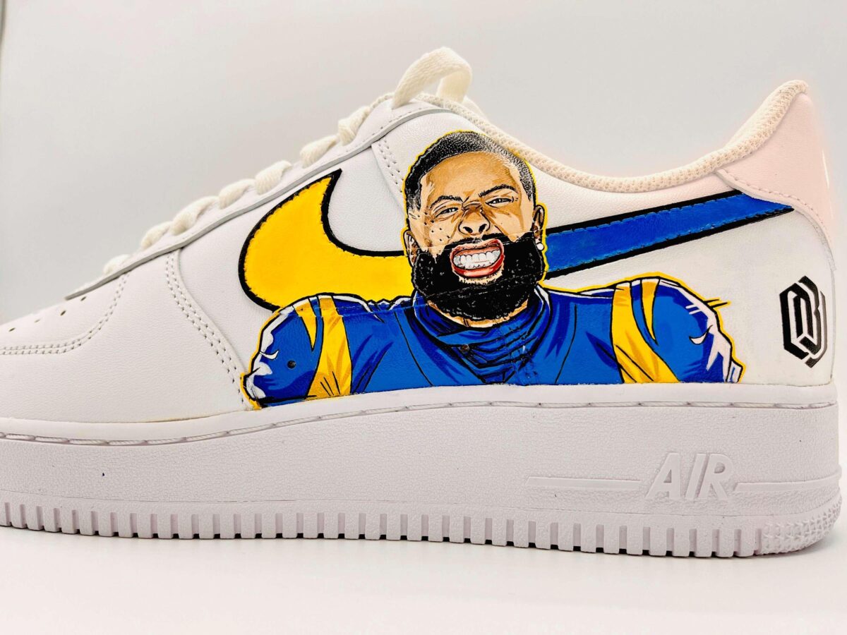 Custom Nike Air Force 1 Nba Beckham Jr Stephen Curry