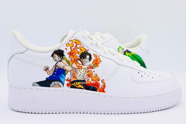 Custom Nike Air Force 1 One Piece Anime Pirates