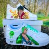 Custom Nike Air Force 1 One piece Luffy vs Zoro