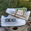 Custom Nike Air Force 1 One Piece Manga Monkey Comics Zoro