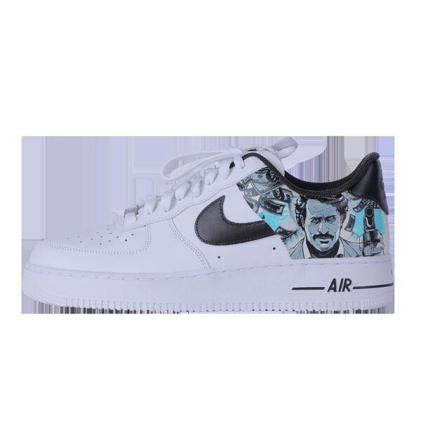 Custom Nike Air force 1 Pablo Escobar Sneakers