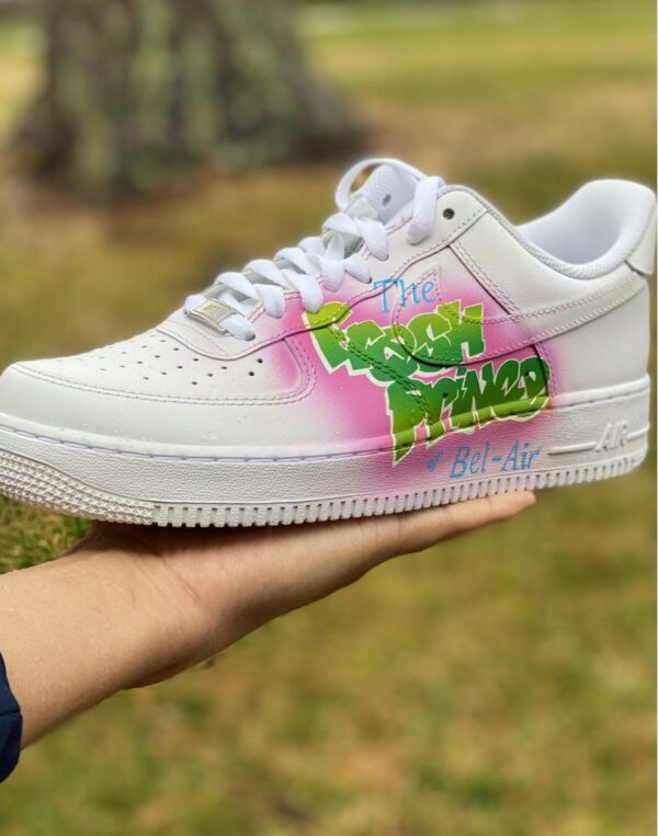 Custom Nike Air Force 1 The Fresh Prince of Bel-Air