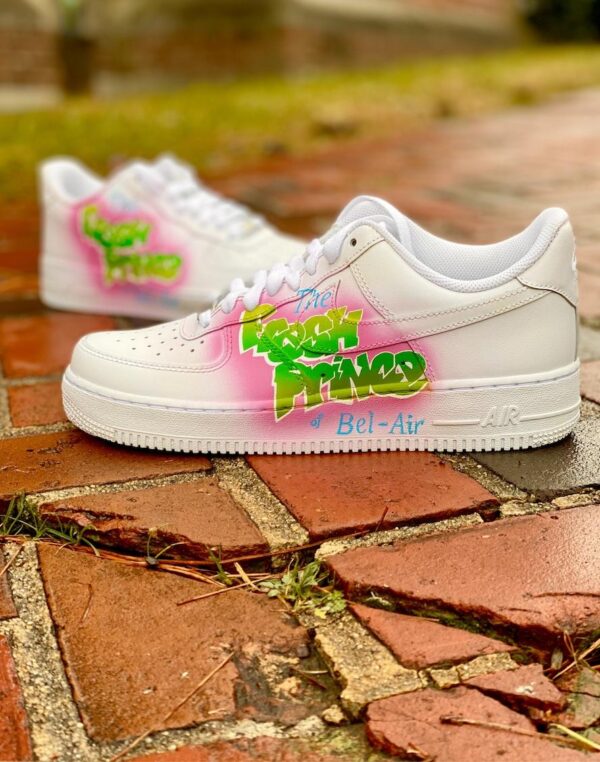 Custom Nike Air Force 1 The Fresh Prince of Bel-Air