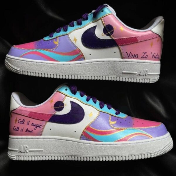 Custom Nike Air Force 1 x Coldplay