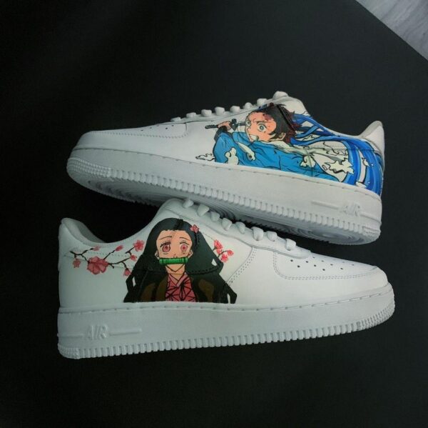 Custom Nike Air Force 1 x Demon Slayer