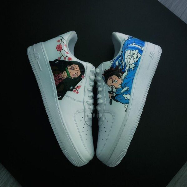 Custom Nike Air Force 1 x Demon Slayer Sneakers