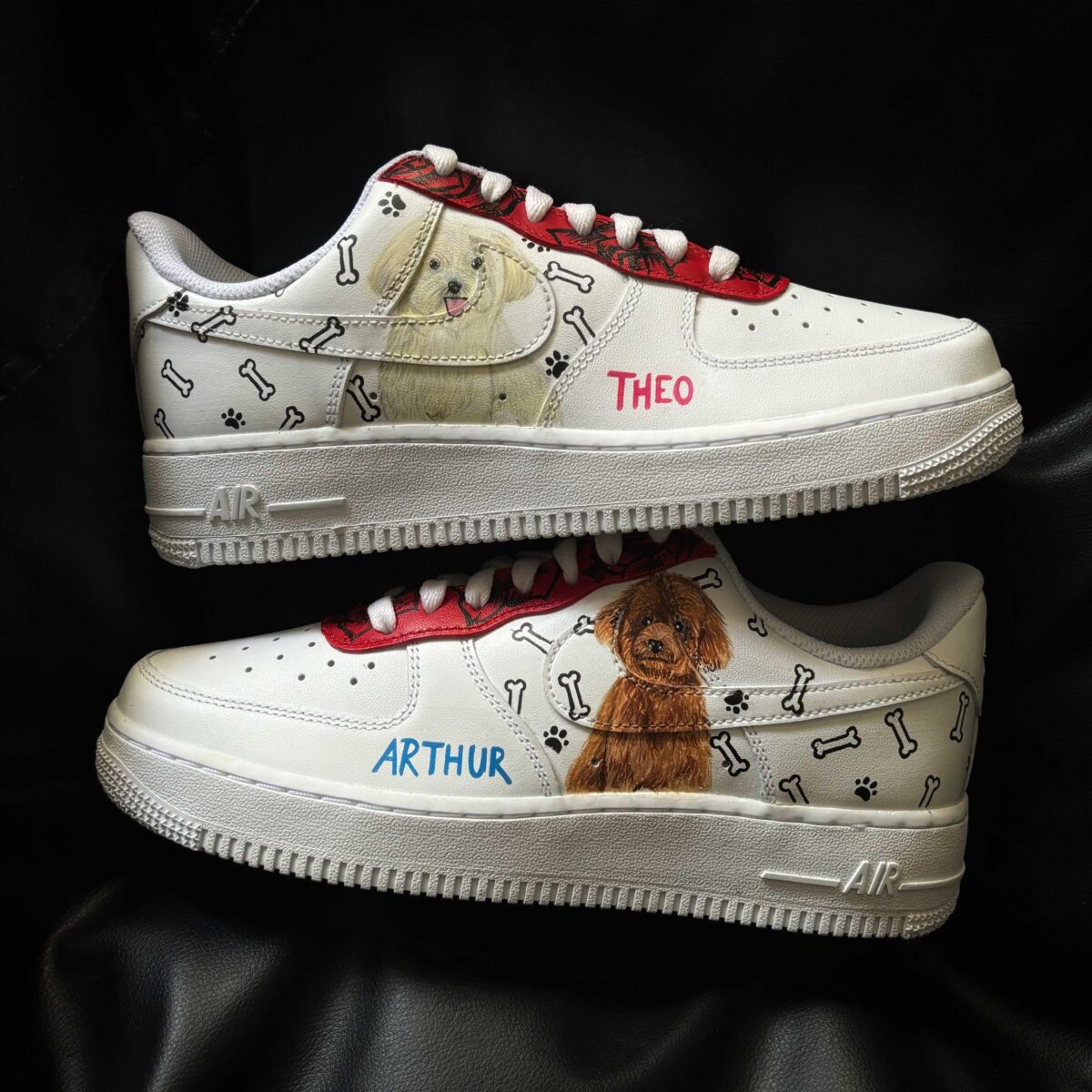 Custom Nike Air Force 1 x Doggo