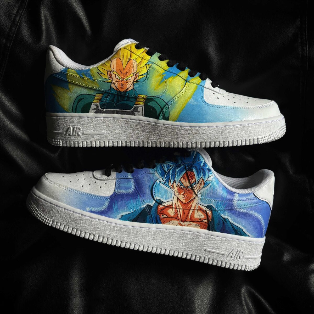 Custom Nike Air Force 1 x Goku x Vegeta