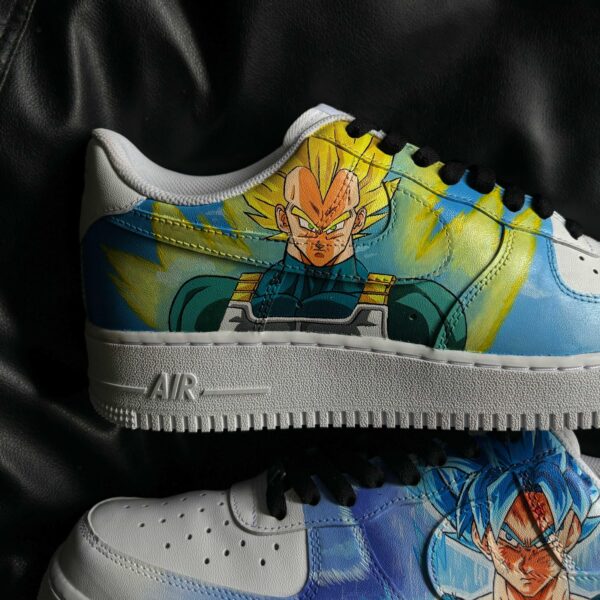 Custom Nike Air Force 1 x Goku x Vegeta