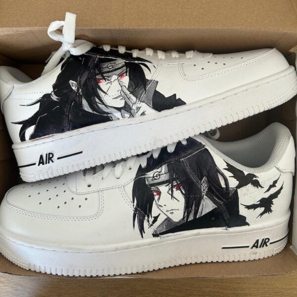 Custom Nike Air Force 1 x Itachi Sneakers