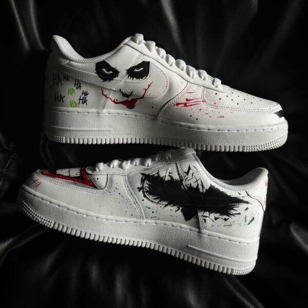 Custom Nike Air Force 1 x Joker x Batman