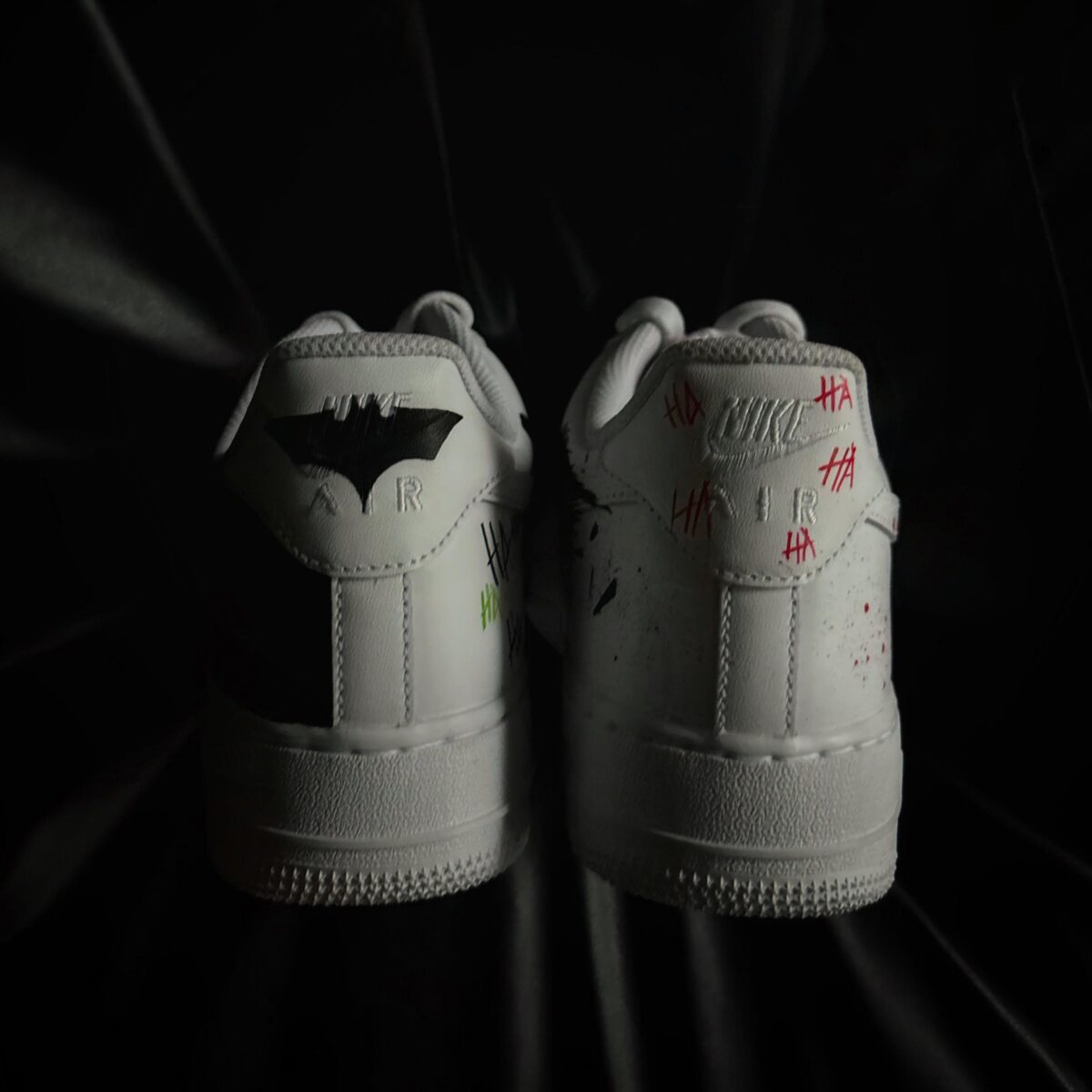 Custom Nike Air Force 1 x Joker x Batman