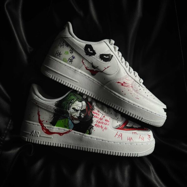 Custom Nike Air Force 1 x Joker x Batman