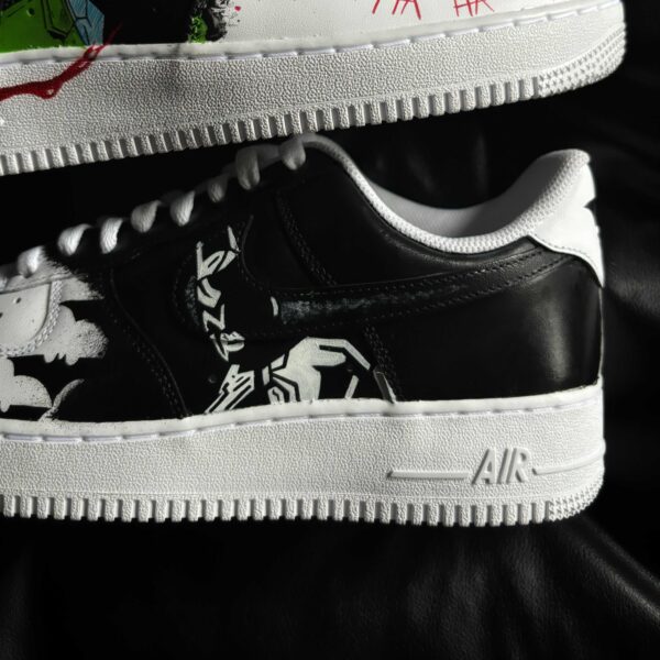 Custom Nike Air Force 1 x Joker x Batman