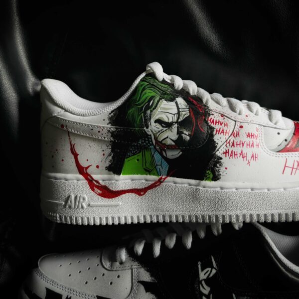 Custom Nike Air Force 1 x Joker x Batman