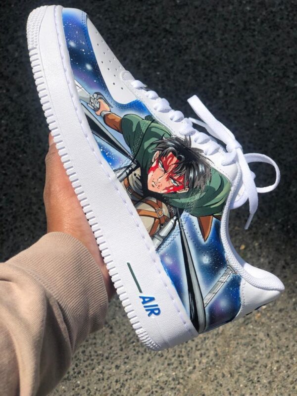 Custom Nike Air Force 1 x Levi Attack on Titan