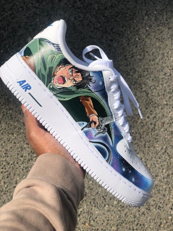 Custom Nike Air Force 1 x Levi Attack on Titan