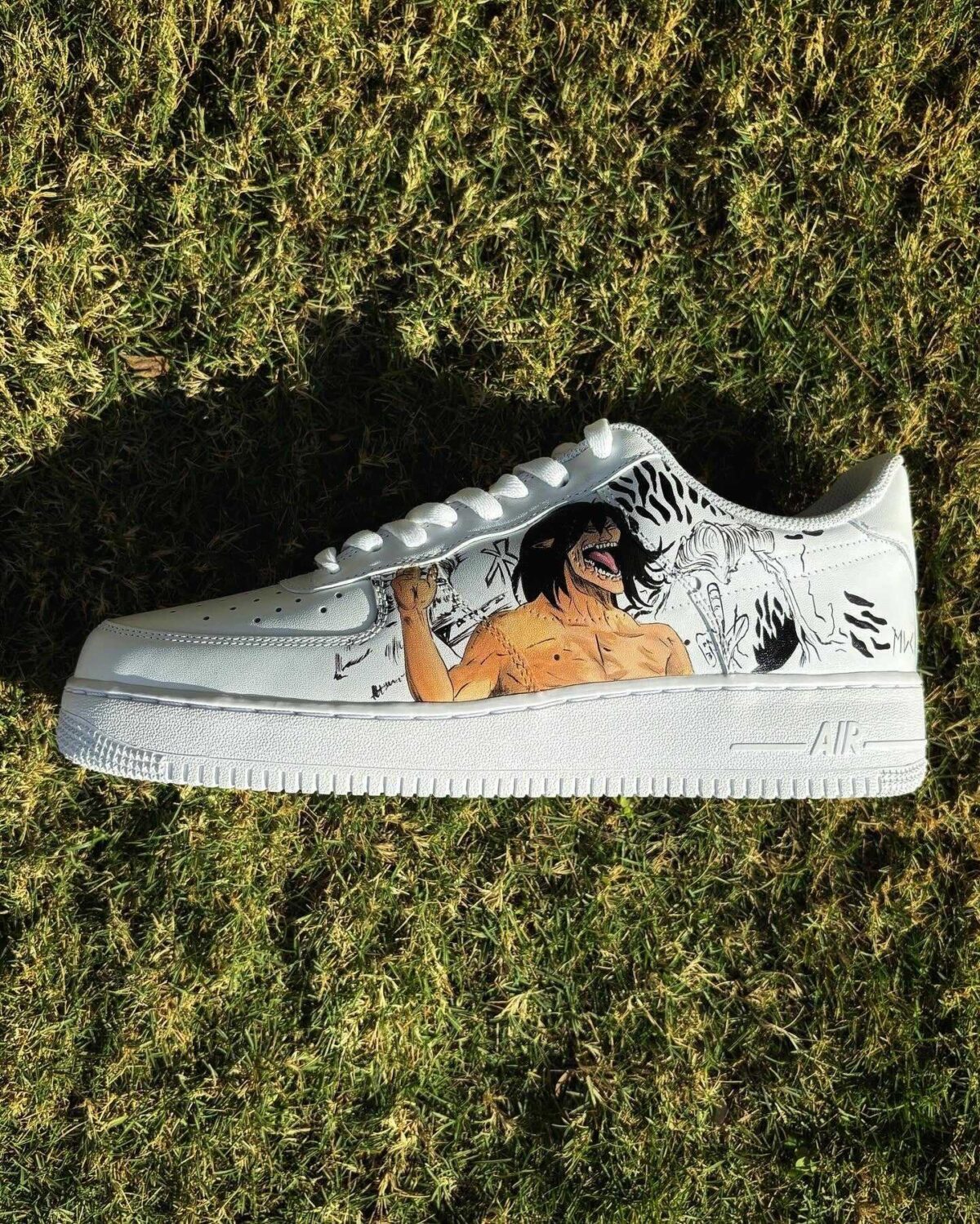 Custom Nike Air Force 1 x Levi x Titan Sneakers