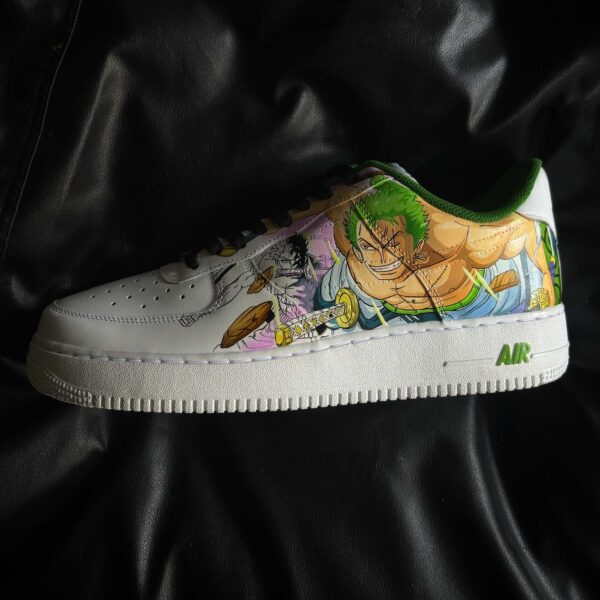 Custom Nike Air Force 1 x Luffy x Zoro