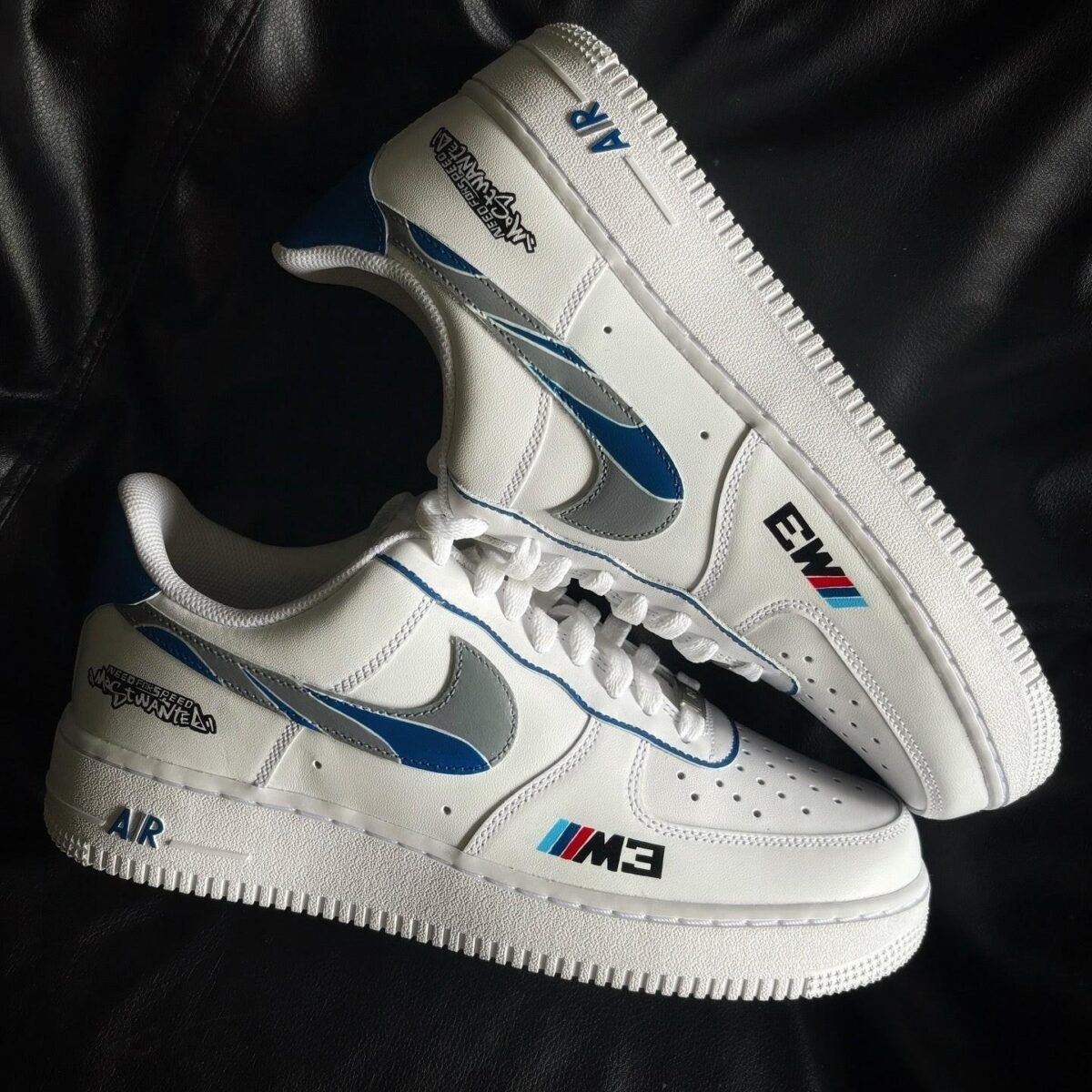 Custom Nike Air Force 1 x M3 GTR NFS Most Wanted