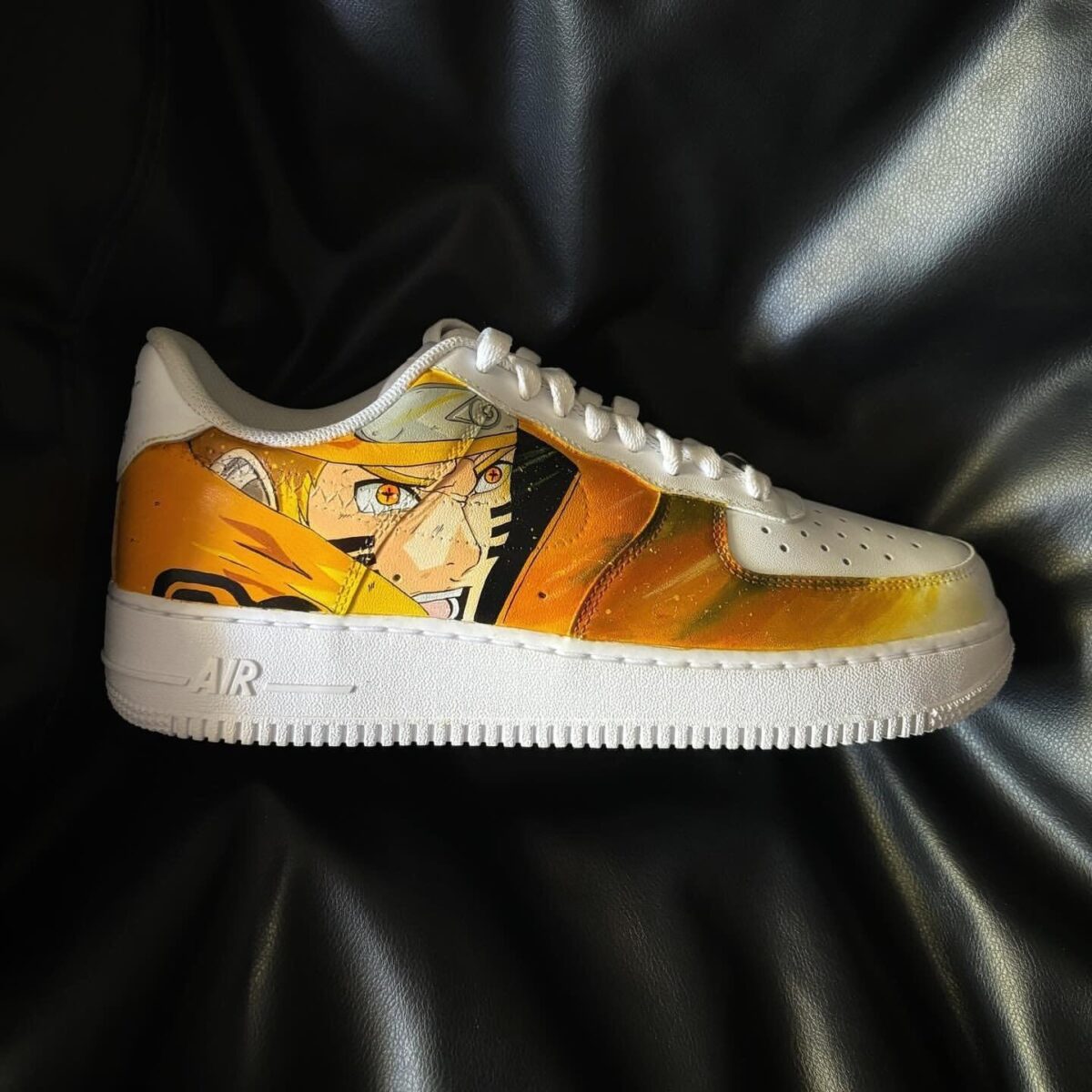 Custom Nike Air Force 1 x Naruto x Sasuke