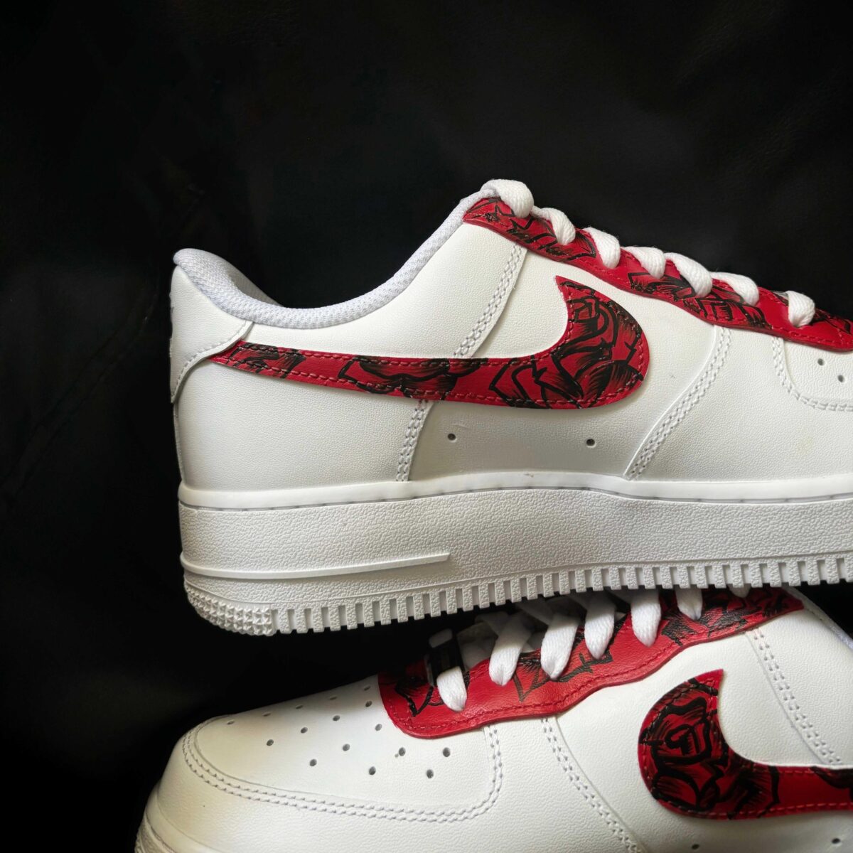 Custom Nike Air Force 1 x Roses