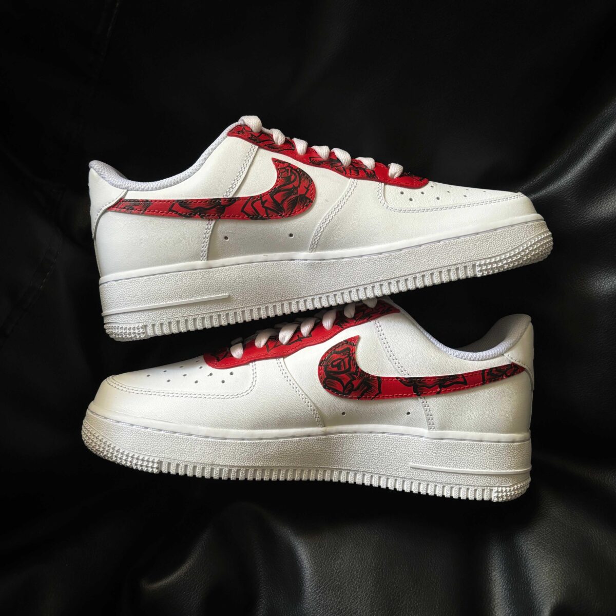 Custom Nike Air Force 1 x Roses