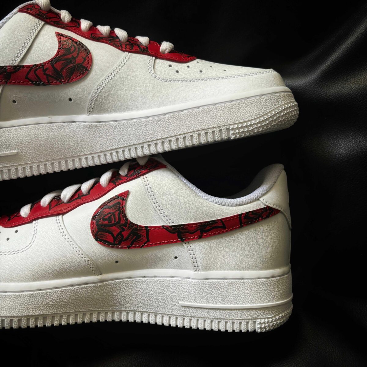 Custom Nike Air Force 1 x Roses