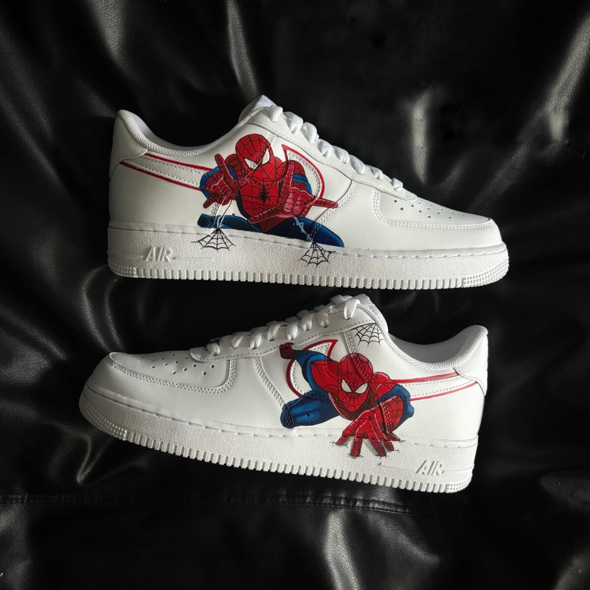 Custom Nike Air Force 1 x Spiderman