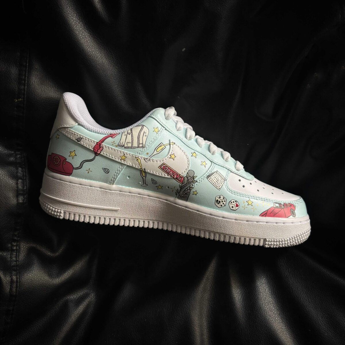 Custom Nike Air Force 1 x Taylor Swift All Eras