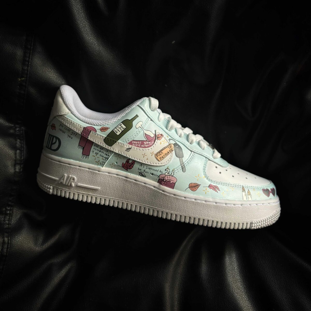 Custom Nike Air Force 1 x Taylor Swift All Eras