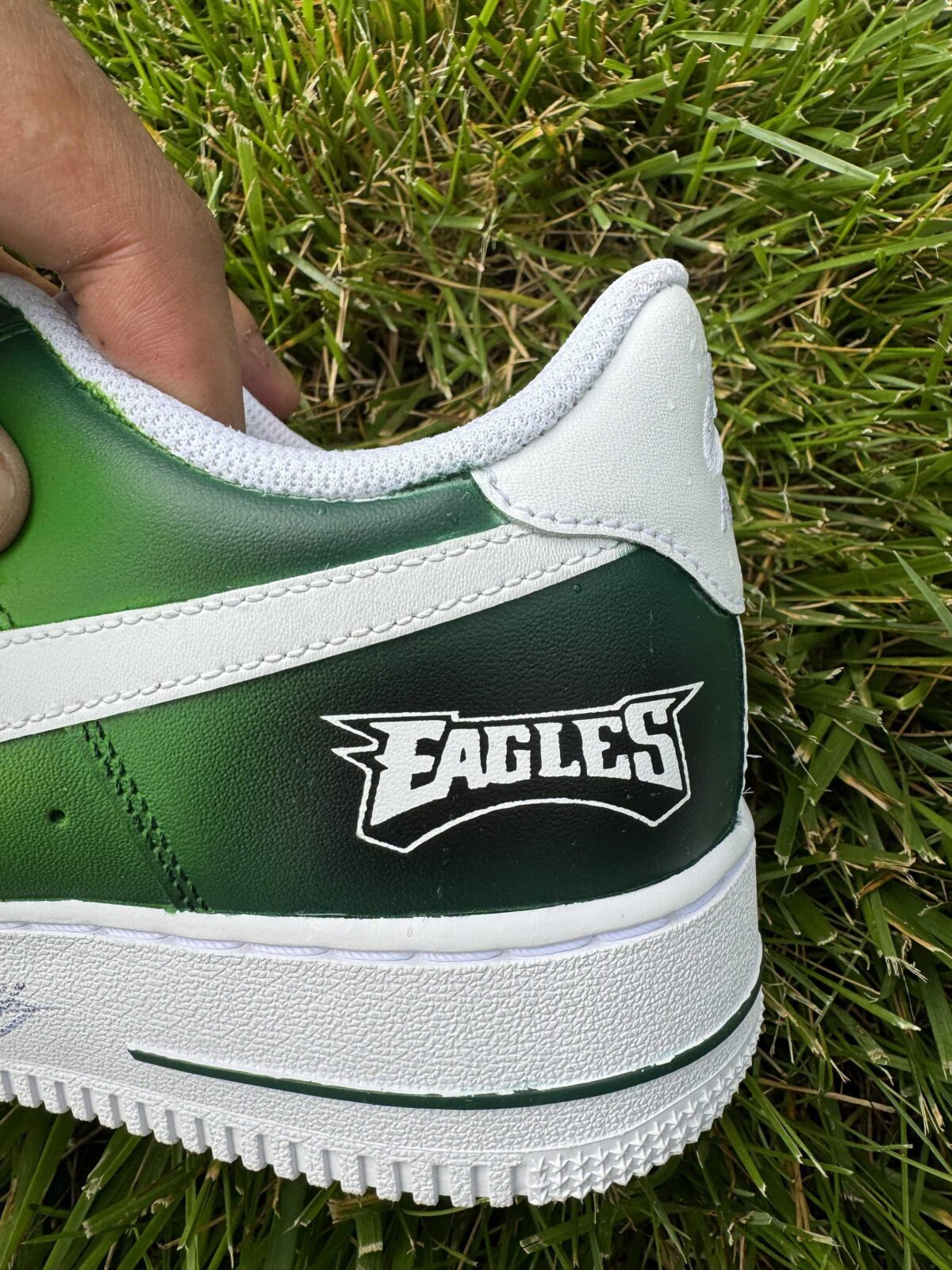 Custom Philadelphia Eagles Nike Air Force 1 Sneakers