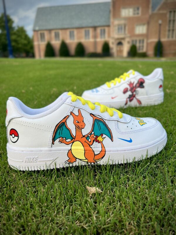 Custom Pokemon Nike Air Force 1 Sneakers