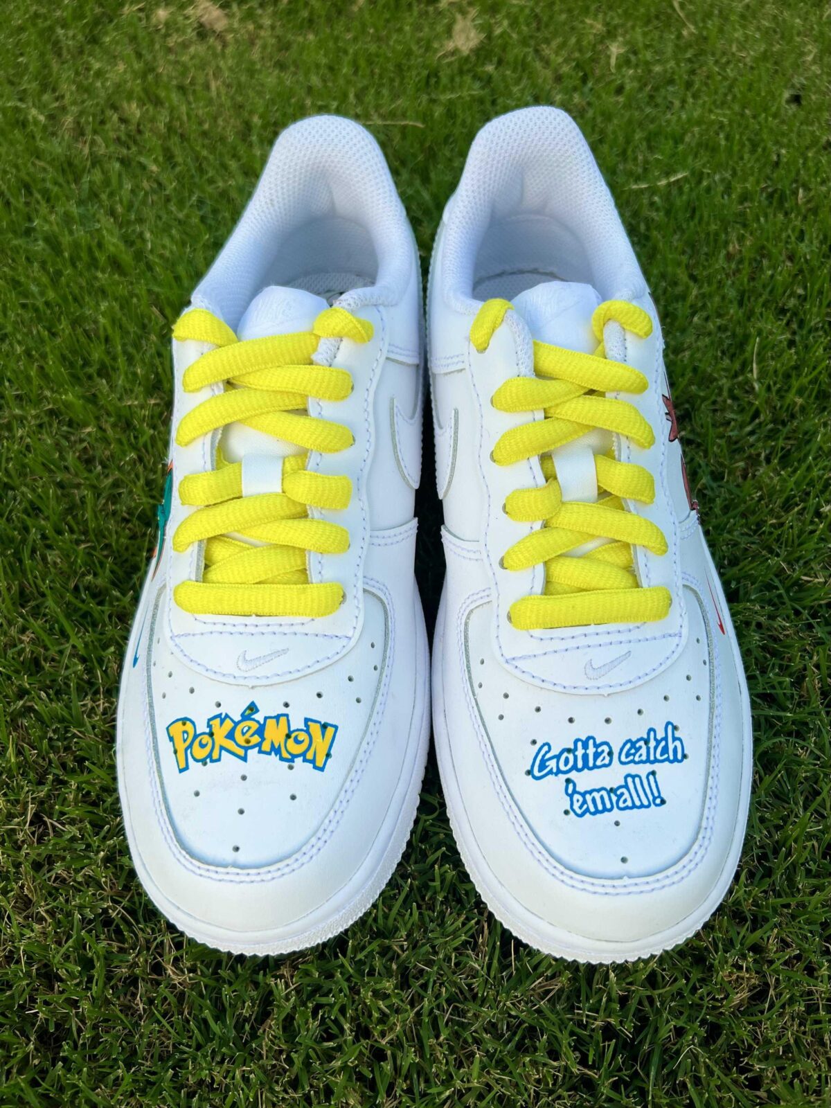 Custom Pokemon Nike Air Force 1 Sneakers