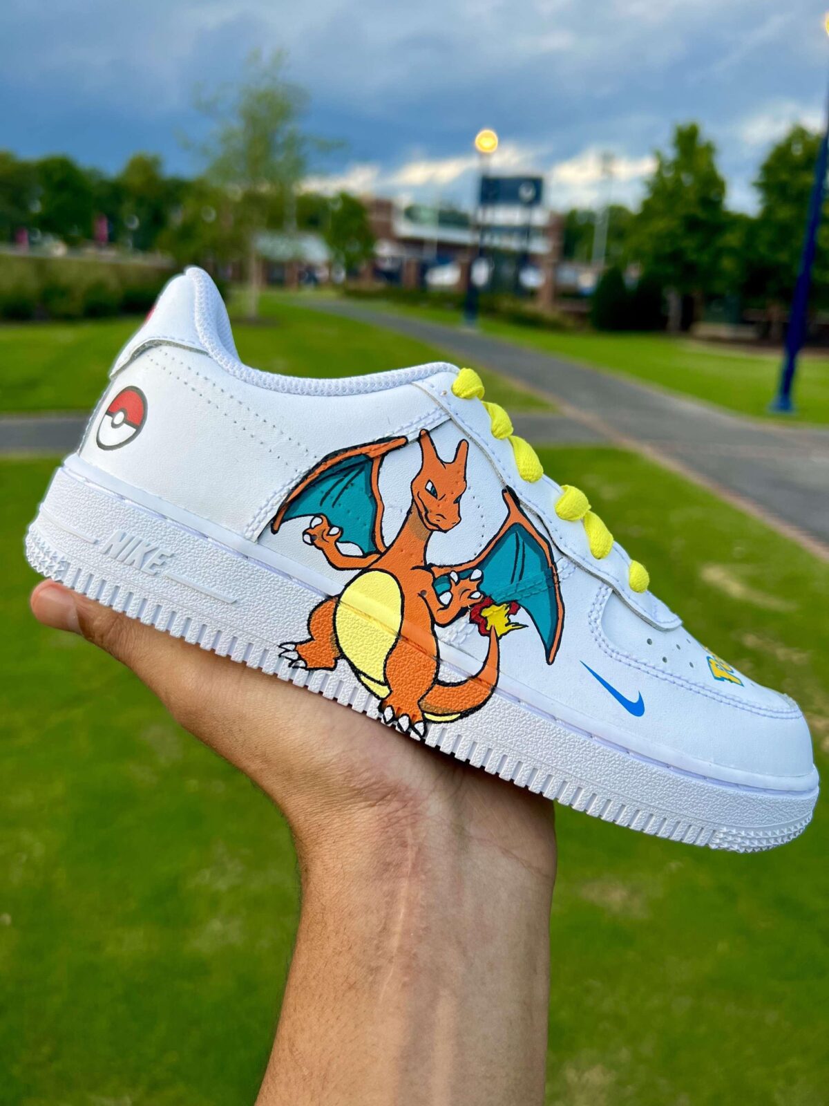 Custom Pokemon Nike Air Force 1 Sneakers