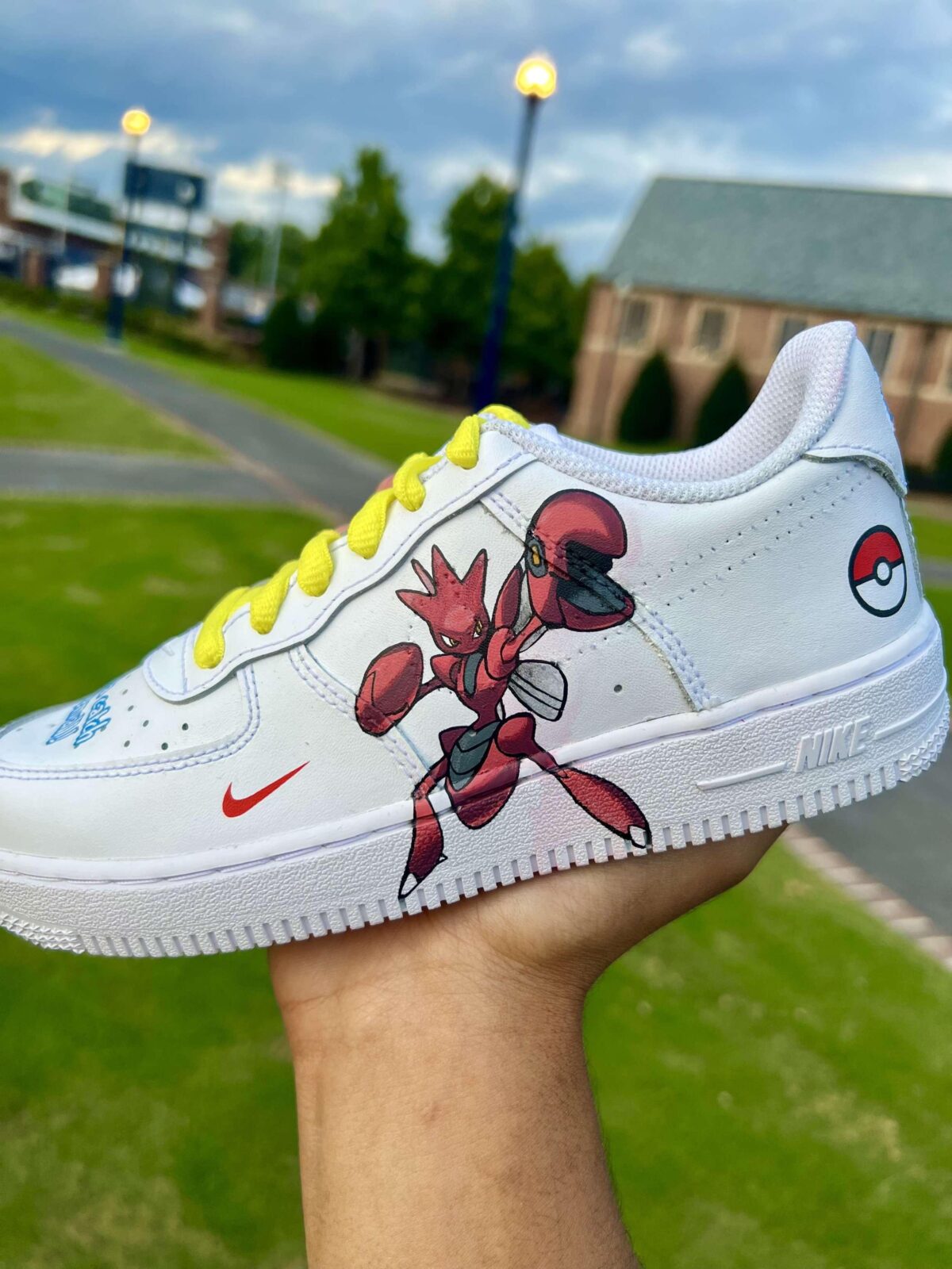 Custom Pokemon Nike Air Force 1 Sneakers