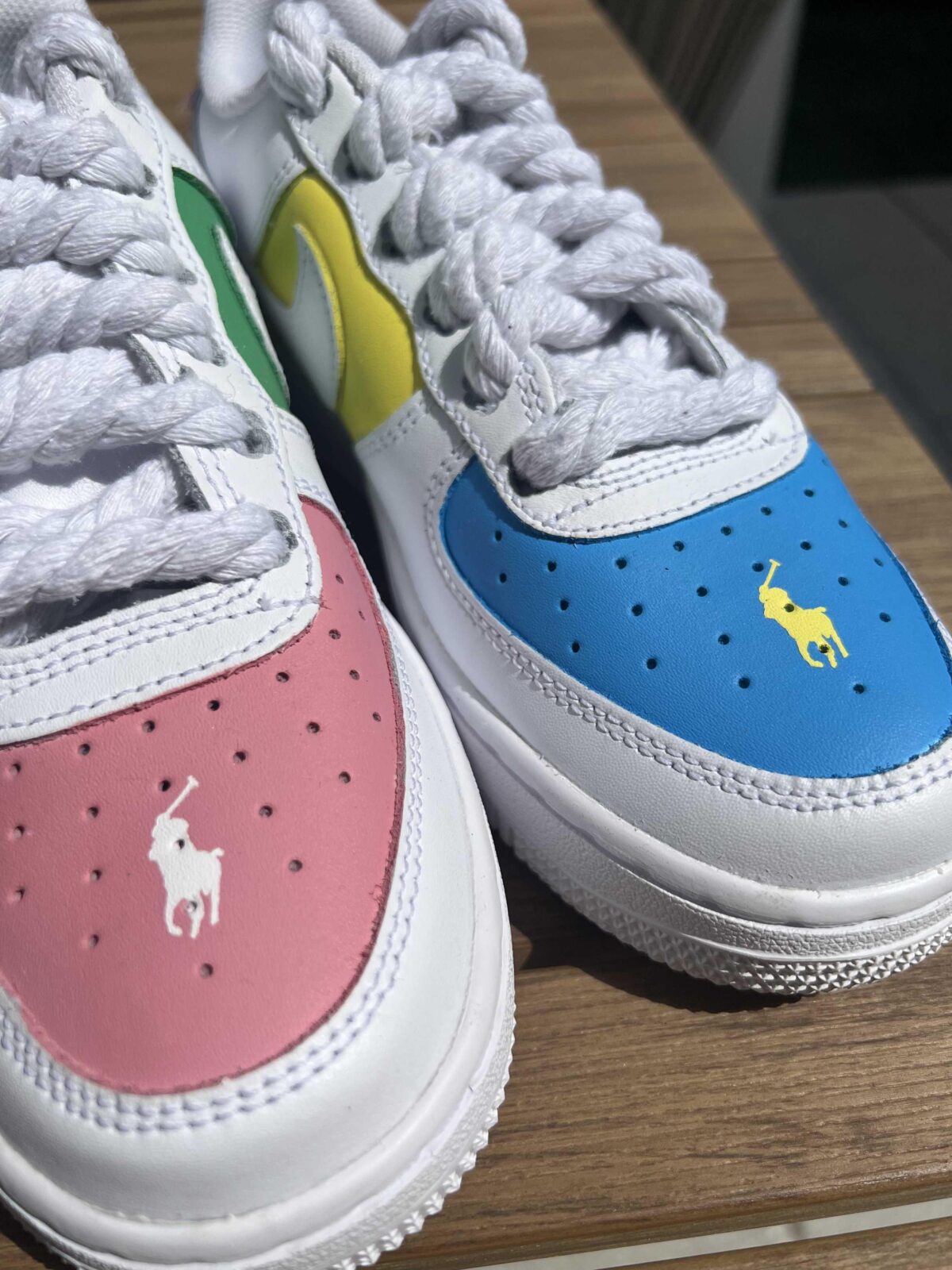 Custom Ralph Lauren Nike Air Force 1 Sneakers