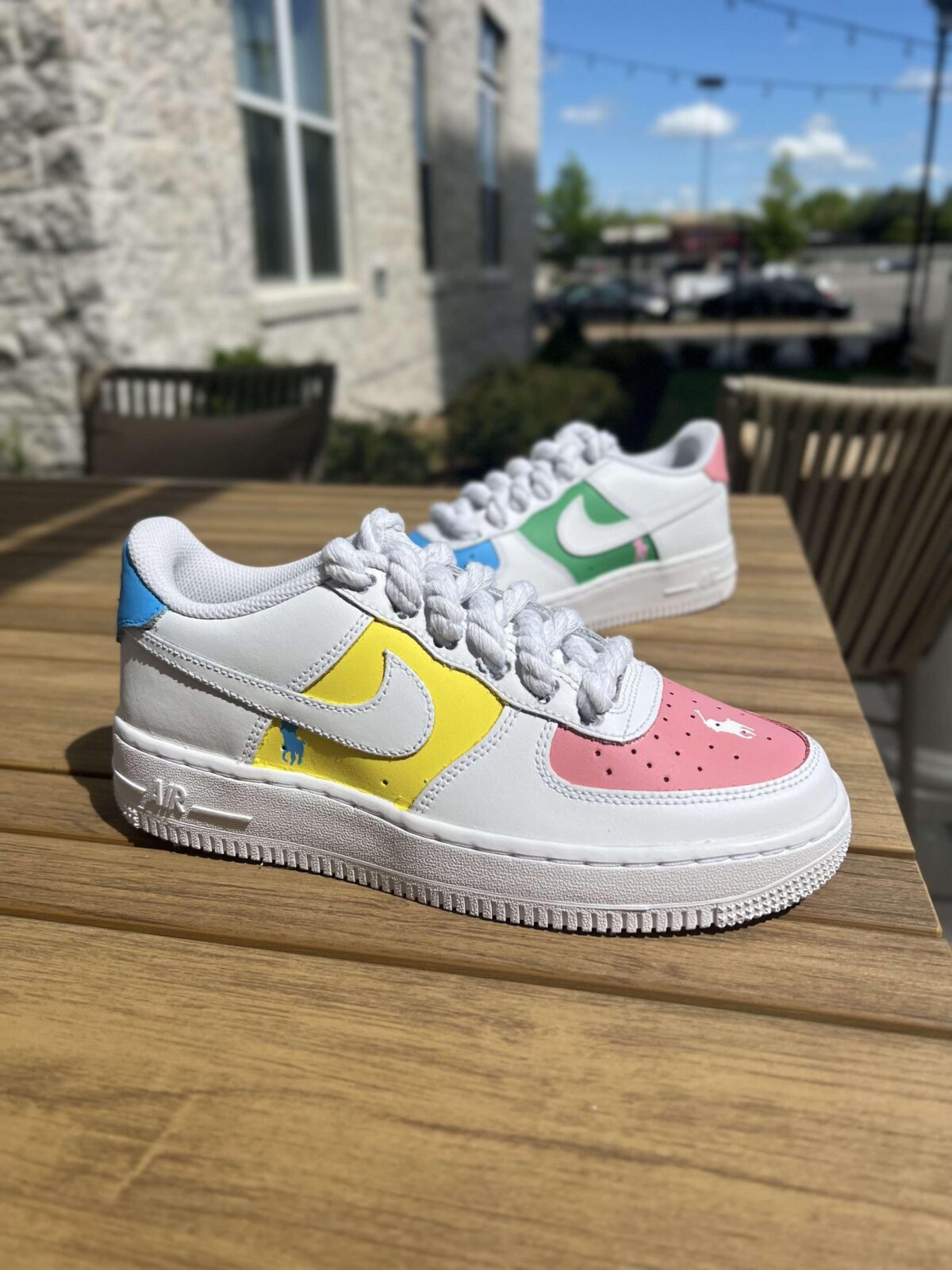 Custom Ralph Lauren Nike Air Force 1 Sneakers