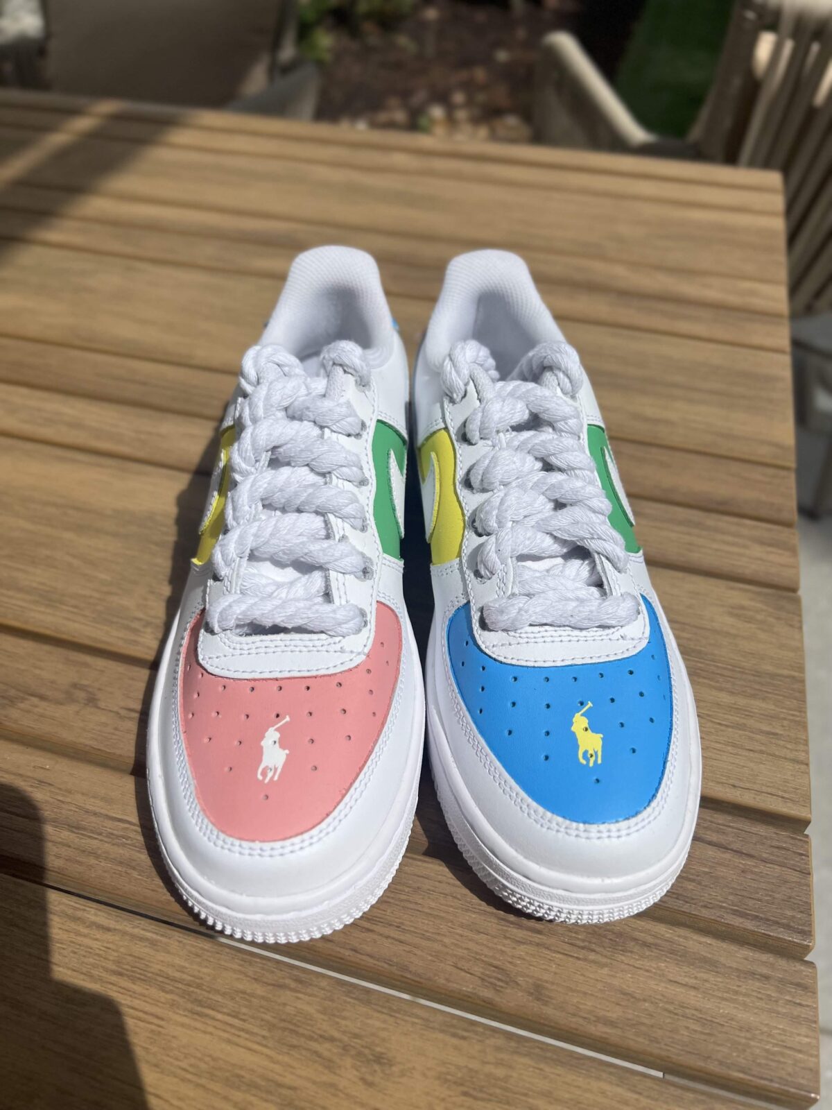 Custom Ralph Lauren Nike Air Force 1 Sneakers