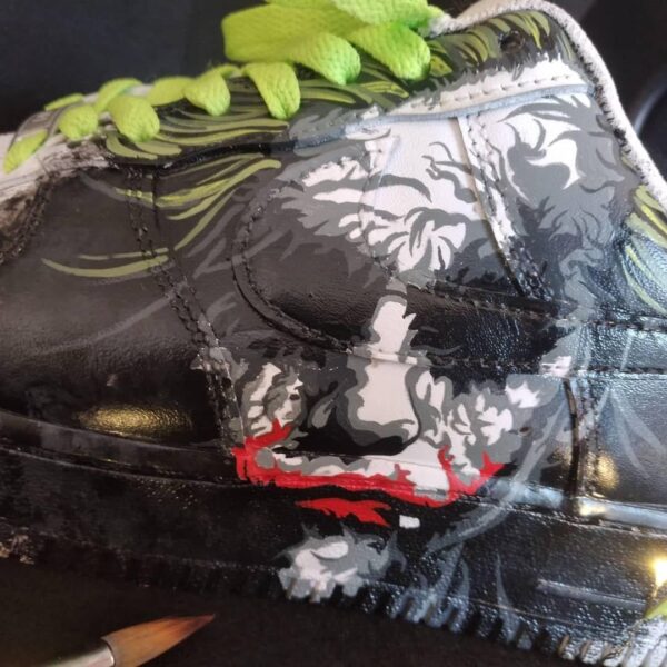 Custom Shoes Hand-Painted Air Force 1 It Horror Joker