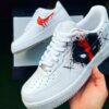 Deadpool Nike Air Force 1s