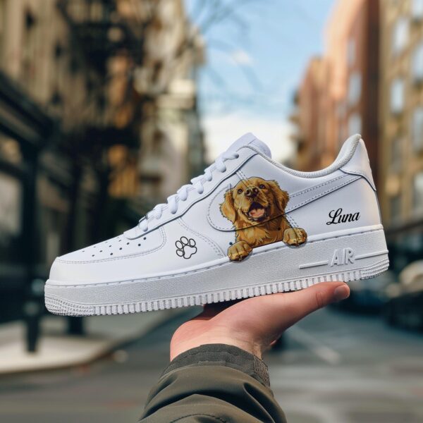 Golden Retriever Custom Air Force 1s