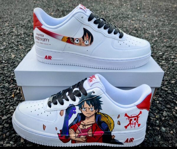 Luffy Custom Air Force 1 Sneakers