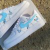 Nike Air Force 1 x Blue Pastel Butterfly