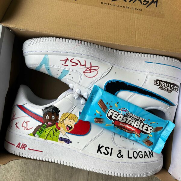 Nike Air Force 1 x KSI X Logan Paul x Mr Beast