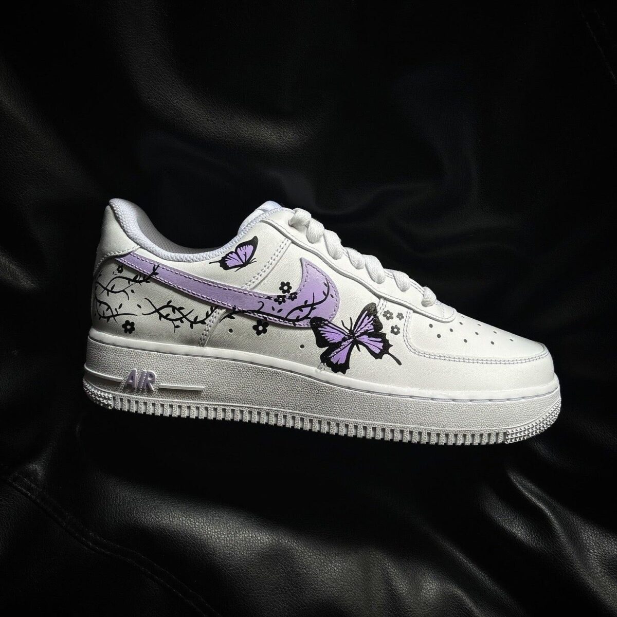 Nike Air Force 1 x lavender dreamland butterfly