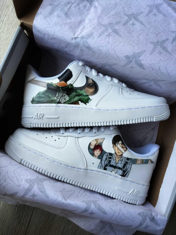 Nike Air Force 1 x Levi x Ackerman Attack On Titan